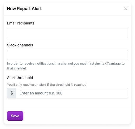 Anomaly Thresholds