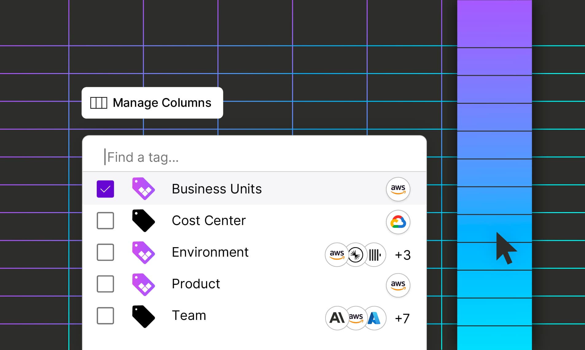 Vantage Launches Tag Key Columns in Active Resource Reports