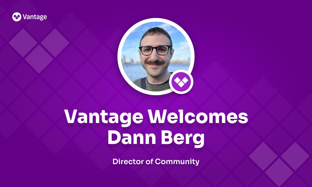 Dann Berg Joins Vantage as Director of Community